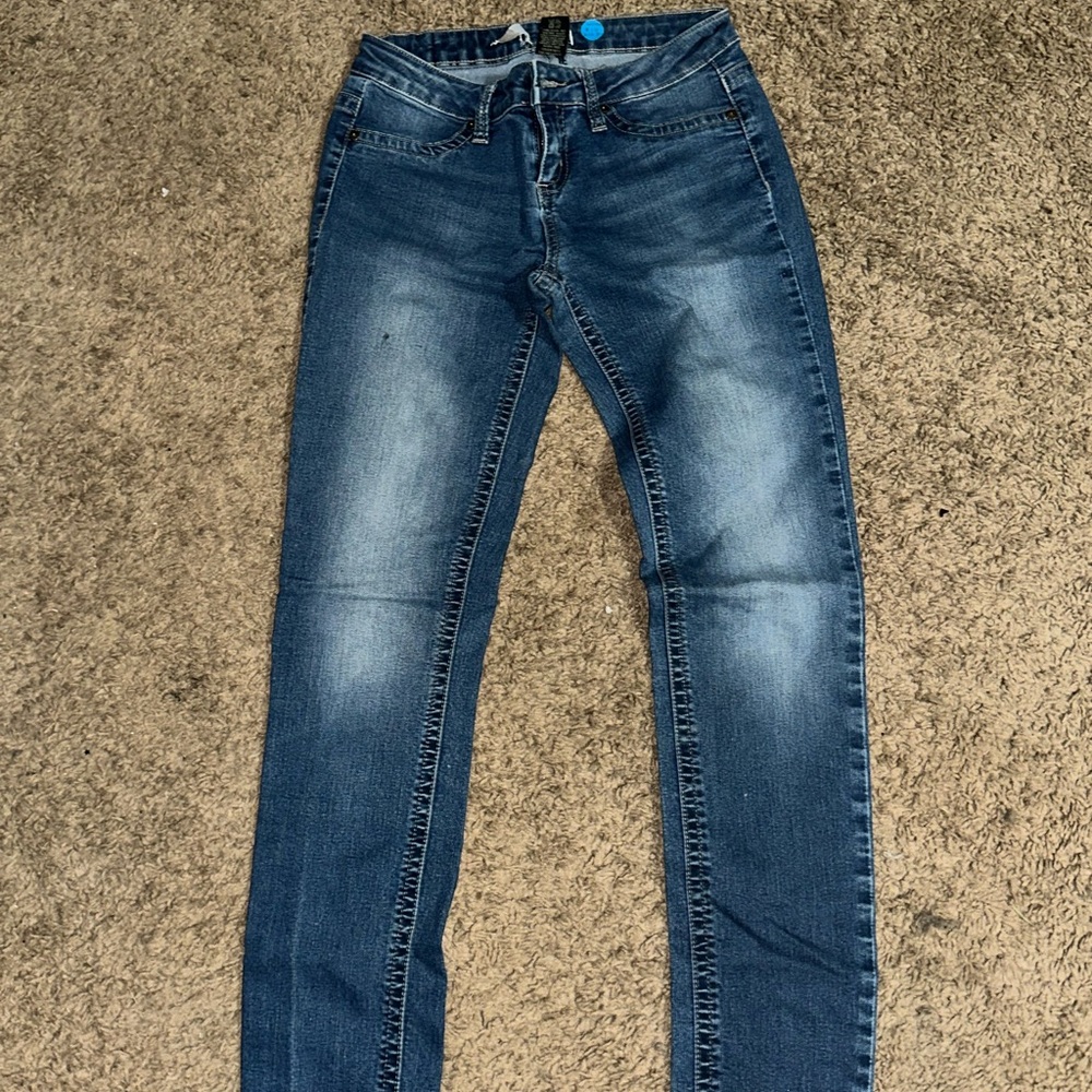 Soundgirl Dark Blue Skinny Jeans